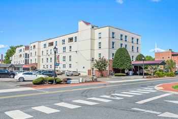 One assigned off-street parking spot provided for each apartment